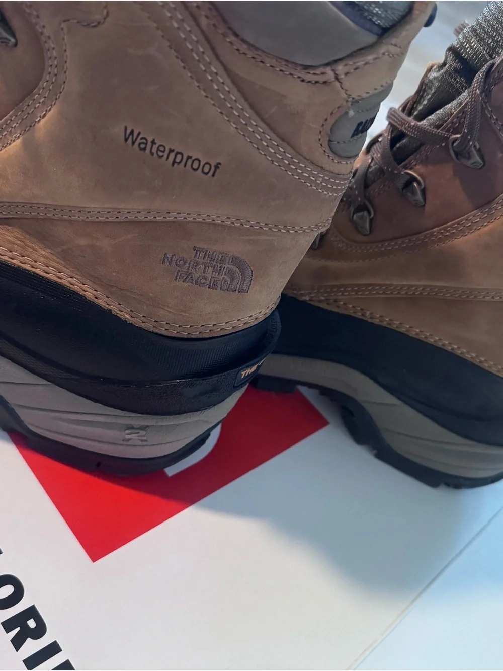 The North Face rugged waterproof